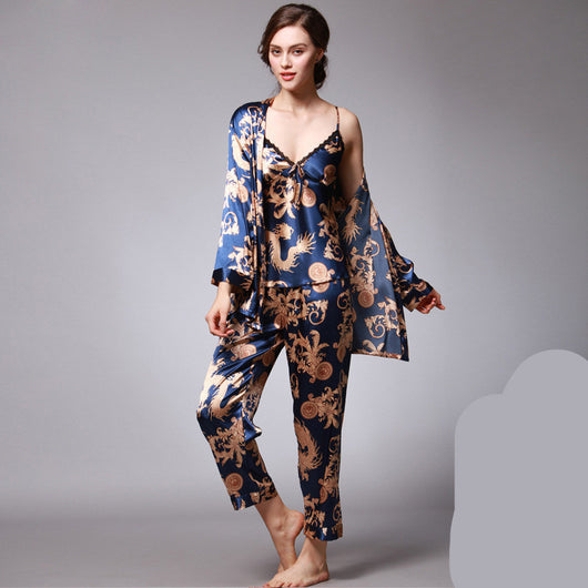 Conjunto de Pijama Largo para Hombre - 3 Piezas - Image 9