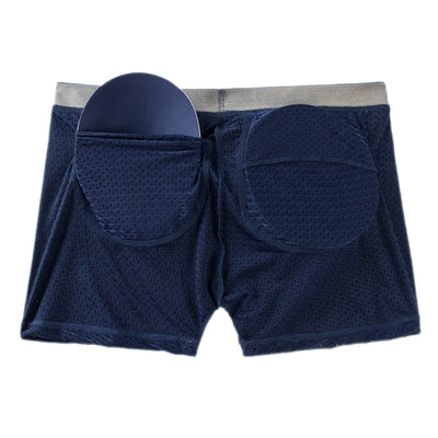 Calzoncillos Boxer Briefs de Malla Larga para Hombre HaleyChan Plus - Image 17