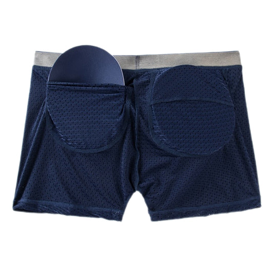 Calzoncillos Boxer Briefs de Malla Larga para Hombre HaleyChan Plus - Image 17