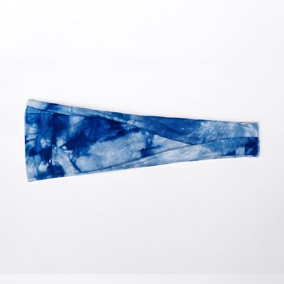 Cinta Deportiva Turbante Tie-Dye de Lado Ancho - Image 24