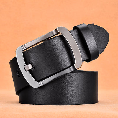 Cinturón de Cuero para Hombre con Hebilla de Pasador - Image 19