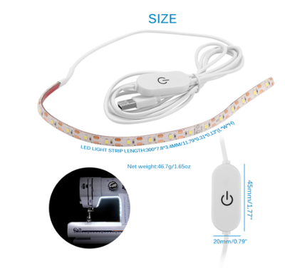 Barra LED Táctil Regulable para Máquina de Coser - Image 12