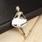 Crystal Ballerina Girl Temperament Brooch Pin Retro Brooch Blanco