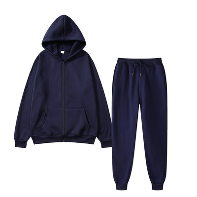 Conjunto Deportivo de Polar para Hombre Color Sólido - Image 15