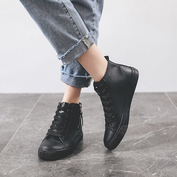 Zapatos Casuales Impermeables con Cierre Lateral