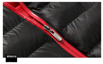 Chaqueta Acolchada de Algodón con Cuello Alto - Image 9