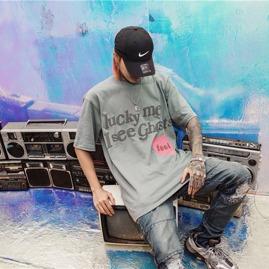 Playera Estampada Kid See The Ghosts Love Foam - Diseño Exclusivo Ouyang Nana