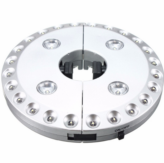 Paraguas LED con Lámpara Integrada para Jardín y Playa - Image 6