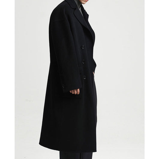 Abrigo de Lana Doble Faz para Hombre - Elegancia y Calidez - Image 4