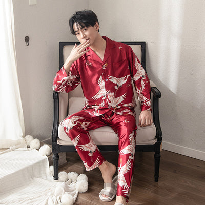 Pijamas para Parejas Transpirables - Primavera, Verano y Otoño - Image 3