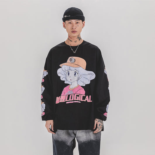 Playera con Estampado de Personaje Anime - Image 2