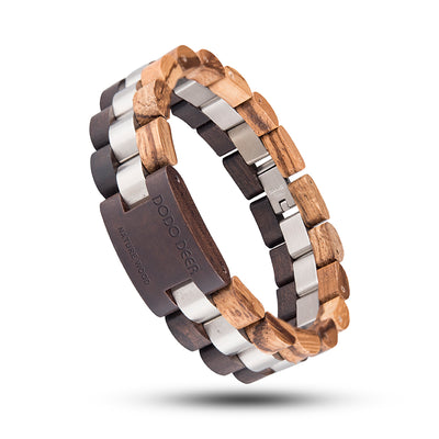 Pulsera de Madera de Sándalo con Lettering - Joya de Moda Artesanal - Image 19