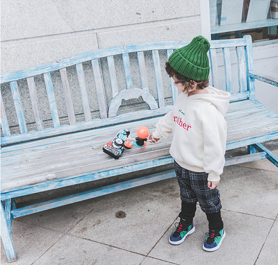 Suéter de Terciopelo para Niño 1-3 Años - Abrigo Grueso Otoño Invierno con Capucha - Image 4