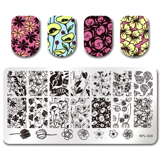 Placa de Estampado para Uñas - Sello de Acero Profesional - Image 5