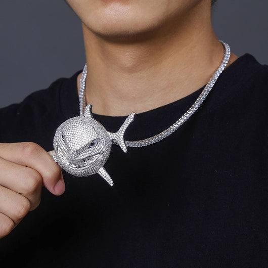 Dije Tiburón Elegante con Circonitas - Image 17