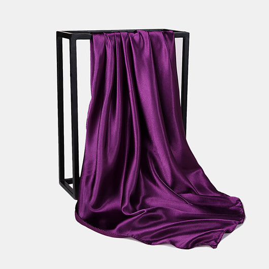 Foulard de Satén 90x90 cm - Pañuelo Versátil para Mujer - Image 44