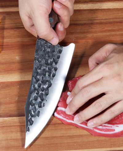 Cuchillo de Cocina Forjado a Mano de Acero Inoxidable 7 Pulgadas - Image 10