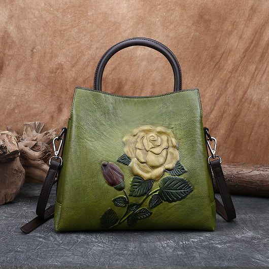 Bolso de Cuero Teñido a Mano - Image 18