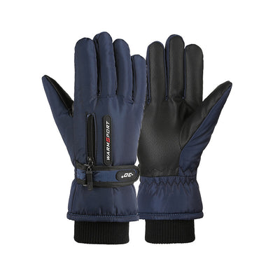 Guantes de Ciclismo Acolchados Térmicos con Forro Polar Impermeables - Image 6