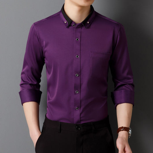Camisa Ejecutiva Manga Larga sin Planchado - Image 10