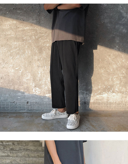 Pantalones Sueltos con Pliegues - Comodidad y Estilo Moderno - Image 12