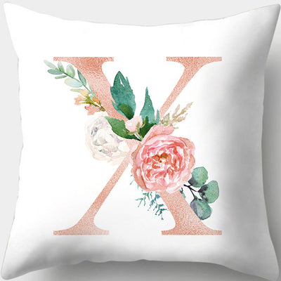 Funda de Almohada con Letras Florales Día de San Valentín Impresión Digital - Image 8
