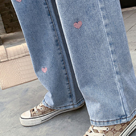 Pantalones Anchos Love Jeans para Mujer - Image 7