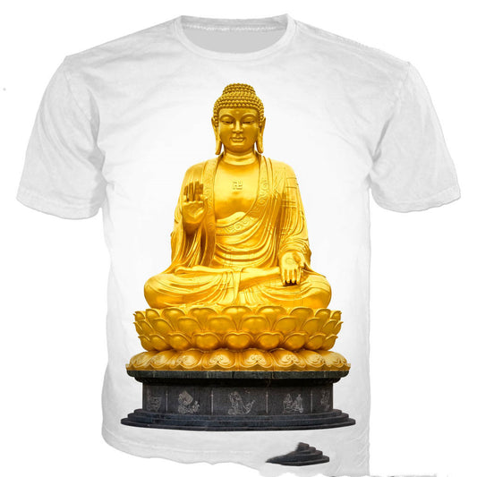 Playera Clásica Cuello Redondo Manga Corta con Estampado Personalizado - Image 2