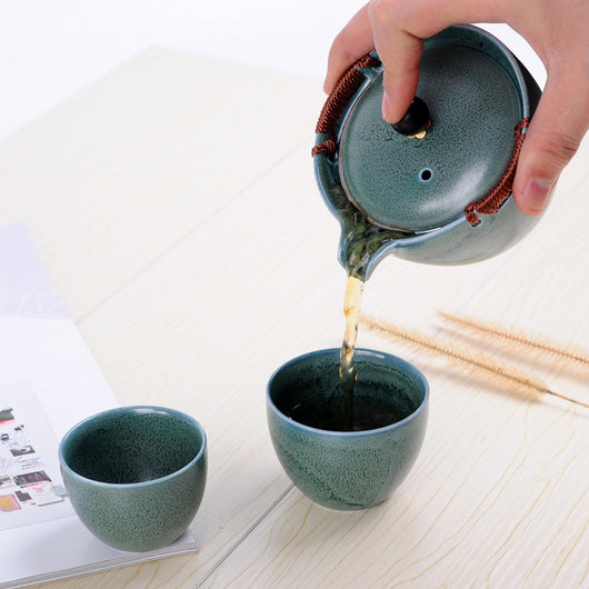 Juego de Té Kung Fu Portátil con Colador Integrado - Image 3