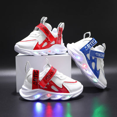 Zapatillas Deportivas Luminosas para Niños con Malla Transpirable