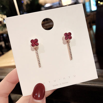 Aretes Largos Colgantes de Cristal para Mujer - Diseño Elegante y Sofisticado - Image 65
