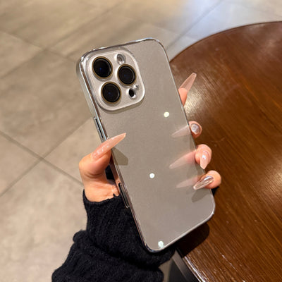 Funda para Teléfono con Cristal Templado Electrochapado y Efecto Hielo - Image 24