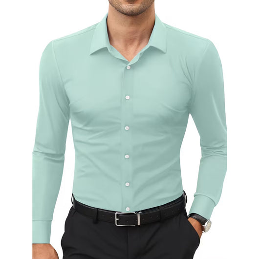 Camisa Social Blanca Elástica Talla Grande Hombre - Bestseller Amazon - Image 21