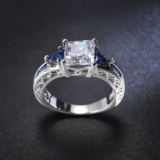 Anillo de Circonia Cúbica para Mujer