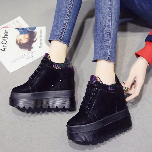 Zapatos de Tacón Alto Plataforma con Encaje - Elegancia y Comodidad - Image 4