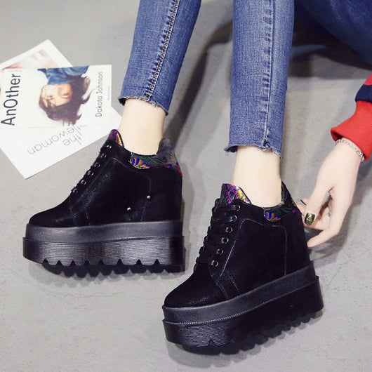 Zapatos de Tacón Alto Plataforma con Encaje - Elegancia y Comodidad - Image 4