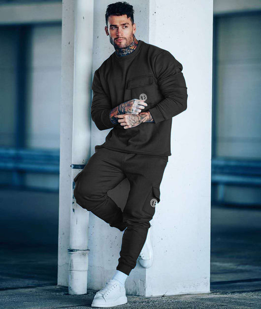 Traje Deportivo Casual con Detalles Técnicos para Hombre - Image 2