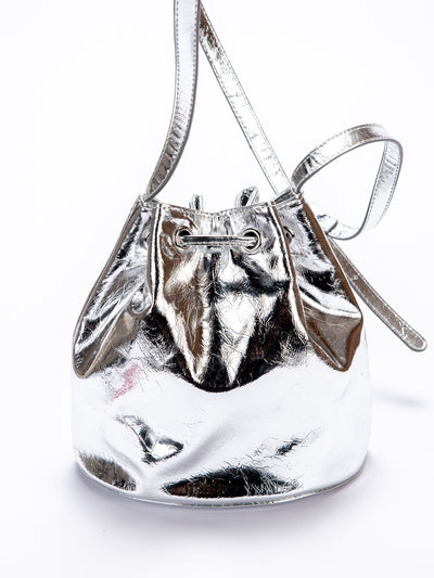 Bolso Bandolera Bucket con Remaches en Ante - Image 17