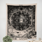 Tapiz de Astrología Sol Luna Estrellas para Decoración del Hogar