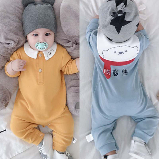 Vestido de Bebé con Cuello Volante Loto - Camisa Infantil Elegante