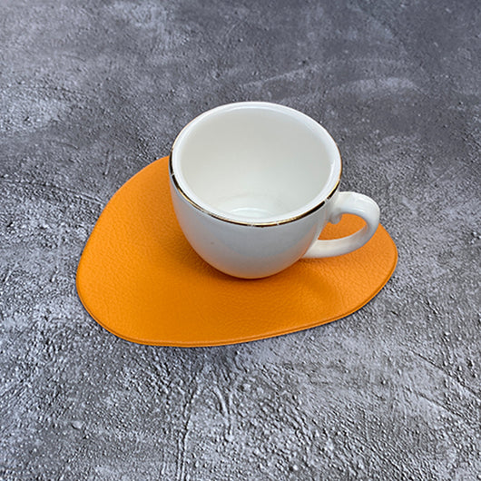 Mantel Individual Aislante de Cuero PU - Posavasos Antideslizante para Cocina - Image 25