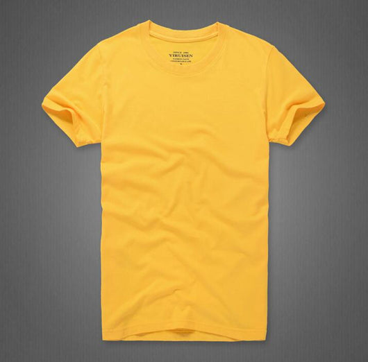 Playera de Algodón para Hombre Colores Sólidos Clásica - Image 26