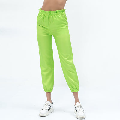 Pantalones Deportivos Verde Neón - Image 3