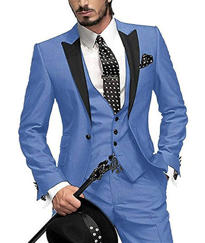 Traje de Tres Piezas para Novio y Padrino - Elegancia Completa para Bodas - Image 6