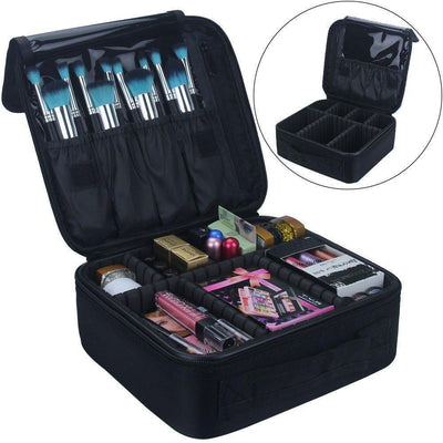Maletín de Maquillaje Ajustable para Viajes