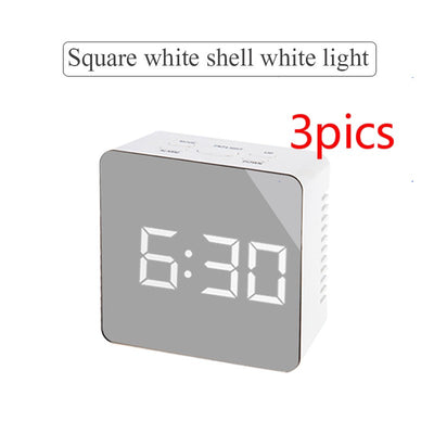 Espejo LED Multifuncional con Reloj Digital - Image 8
