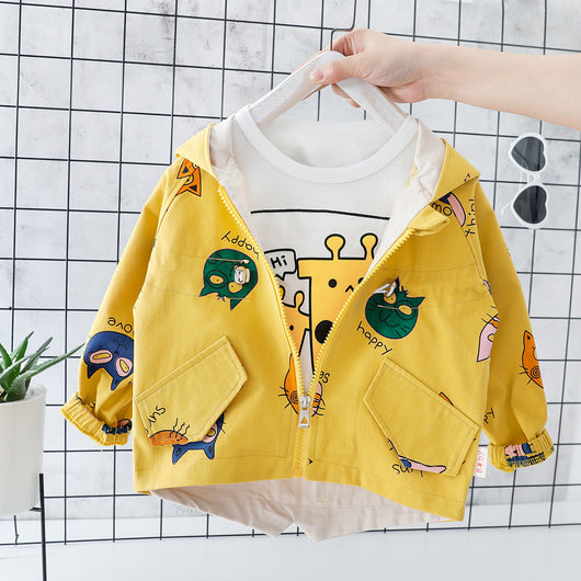 Chaqueta Infantil Estampado Rábano - Image 4