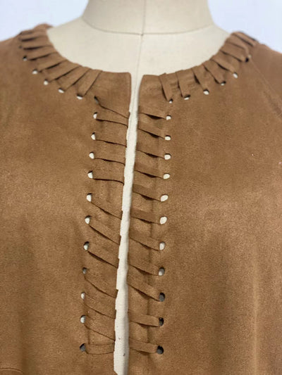 Chaleco de Gamuza con Borlas para Mujer - Image 9