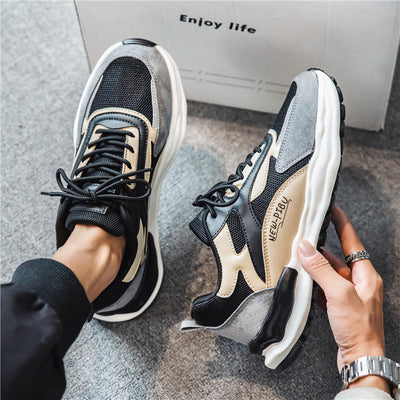 Zapatos Deportivos Casuales de Algodón con Forro Polar para Hombre