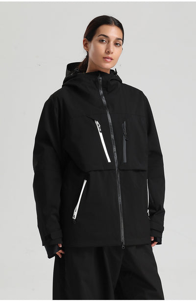 Abrigo de Esquí Acolchado Transpirable Impermeable - Image 25